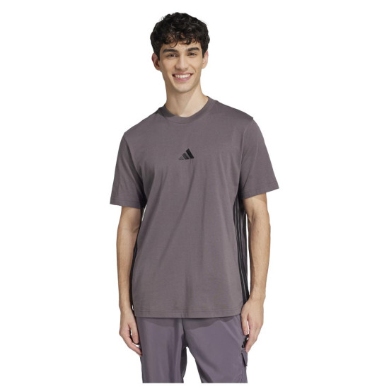 Adidas Ανδρική κοντομάνικη μπλούζα Essentials 3-Stripes Single Jersey Tee Adidas Ανδρική κοντομάνικη μπλούζα Essentials 3-Stripes Single Jersey Tee
